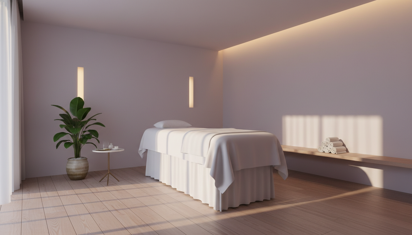 Serene clinic environment