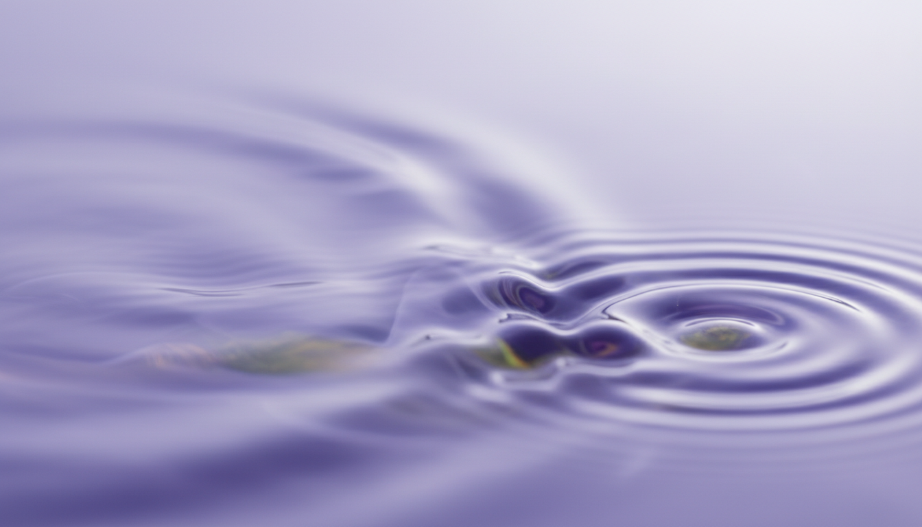 Serene natural healing environment